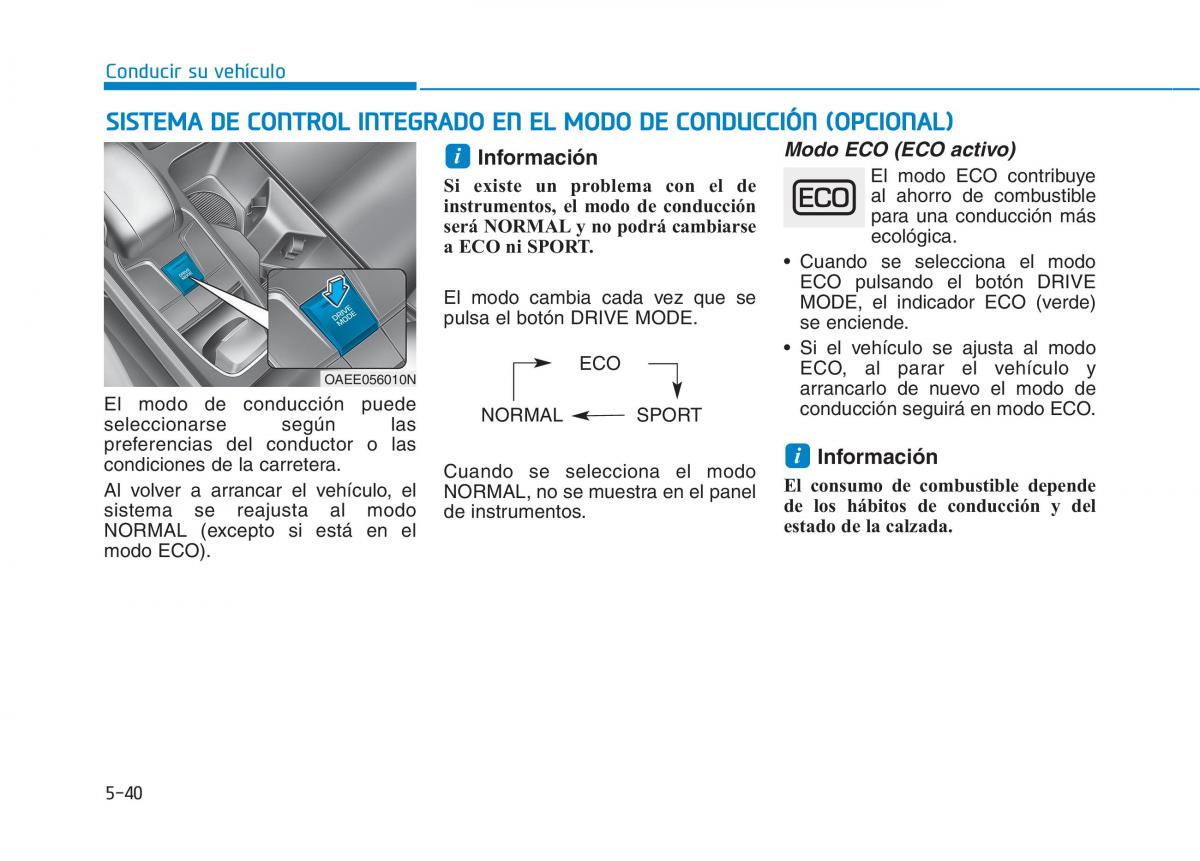 Hyundai Ioniq Electric manual del propietario / page 386