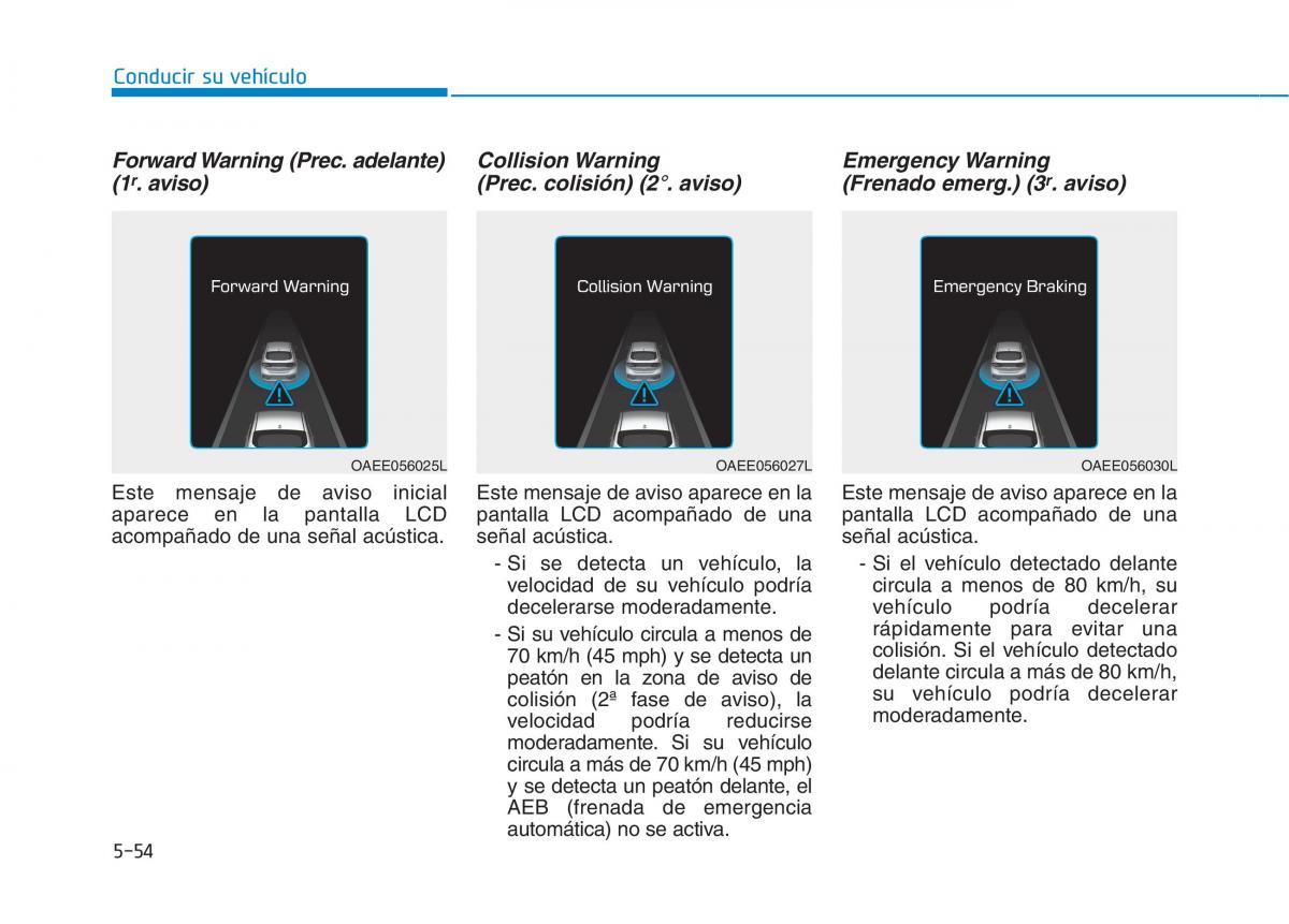 Hyundai Ioniq Electric manual del propietario / page 400