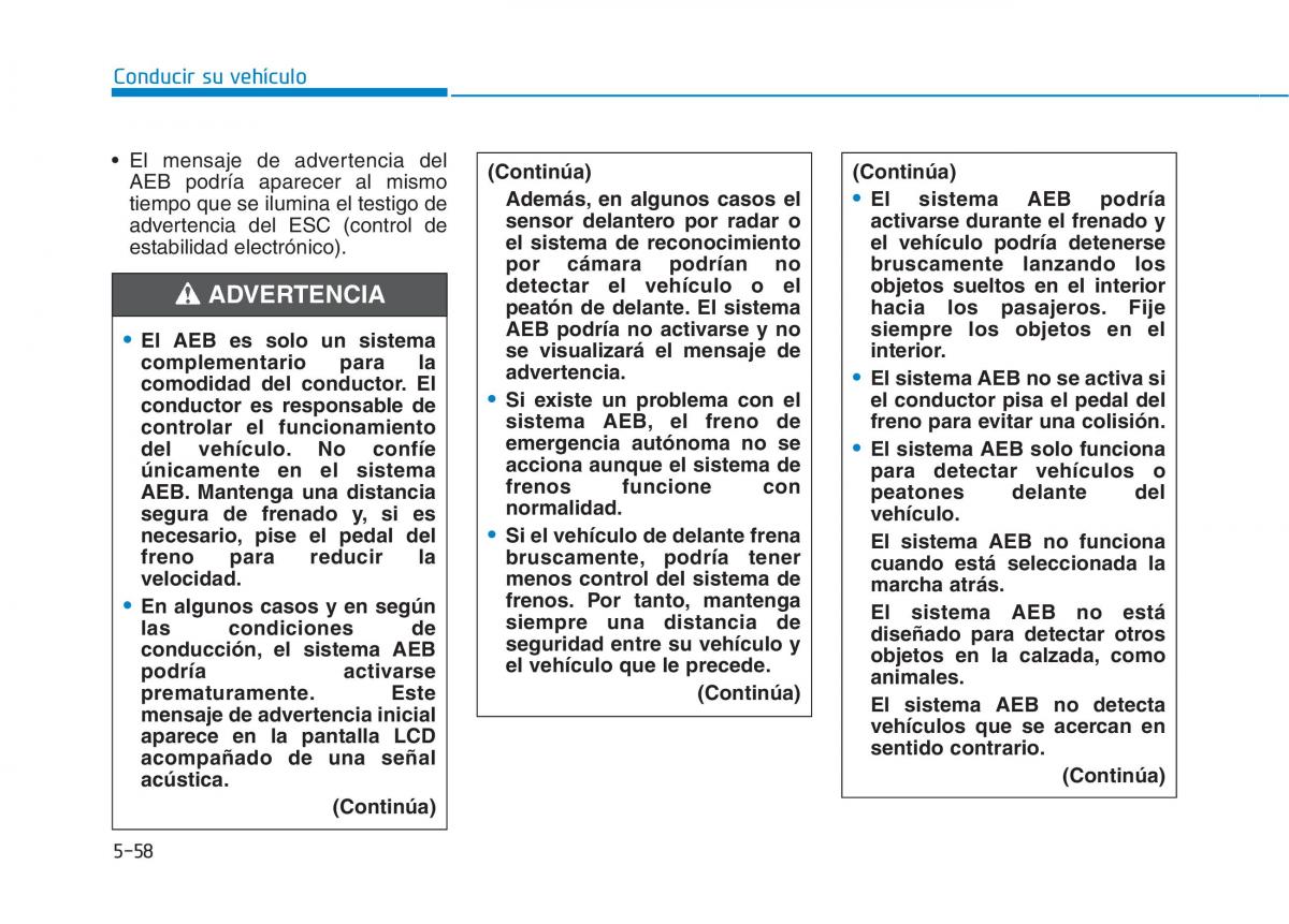 Hyundai Ioniq Electric manual del propietario / page 404