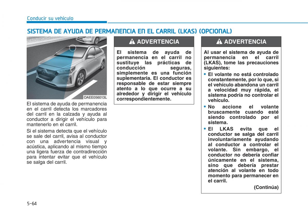 Hyundai Ioniq Electric manual del propietario / page 410