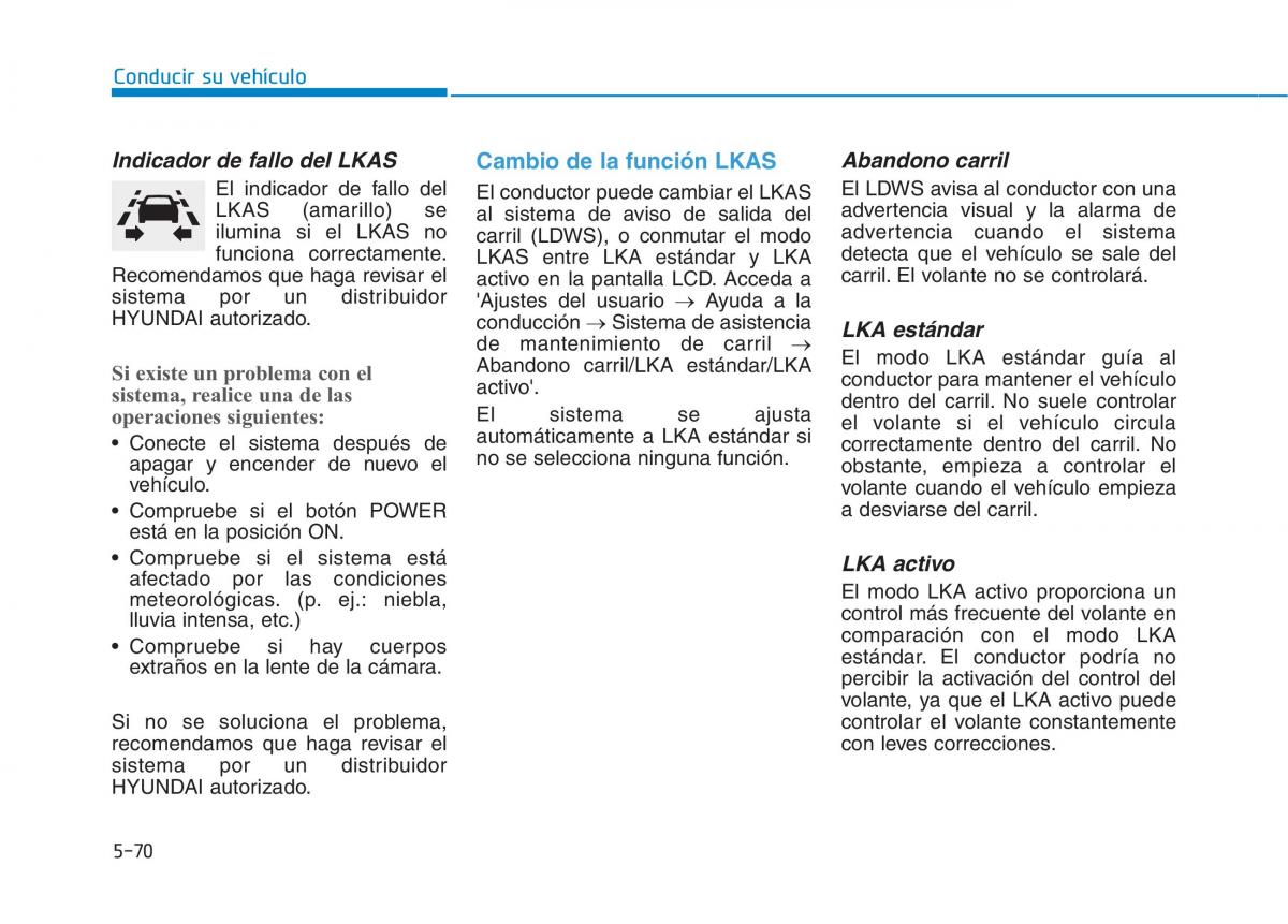 Hyundai Ioniq Electric manual del propietario / page 416