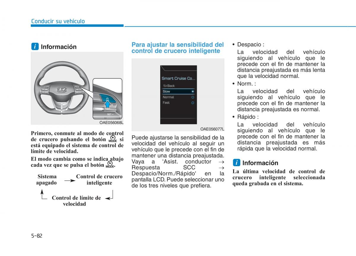 Hyundai Ioniq Electric manual del propietario / page 428