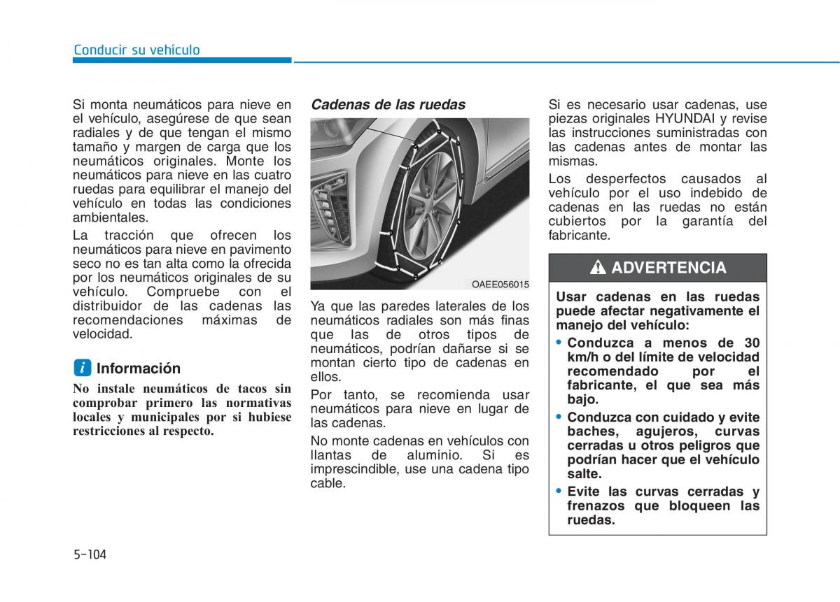 Hyundai Ioniq Electric manual del propietario / page 450