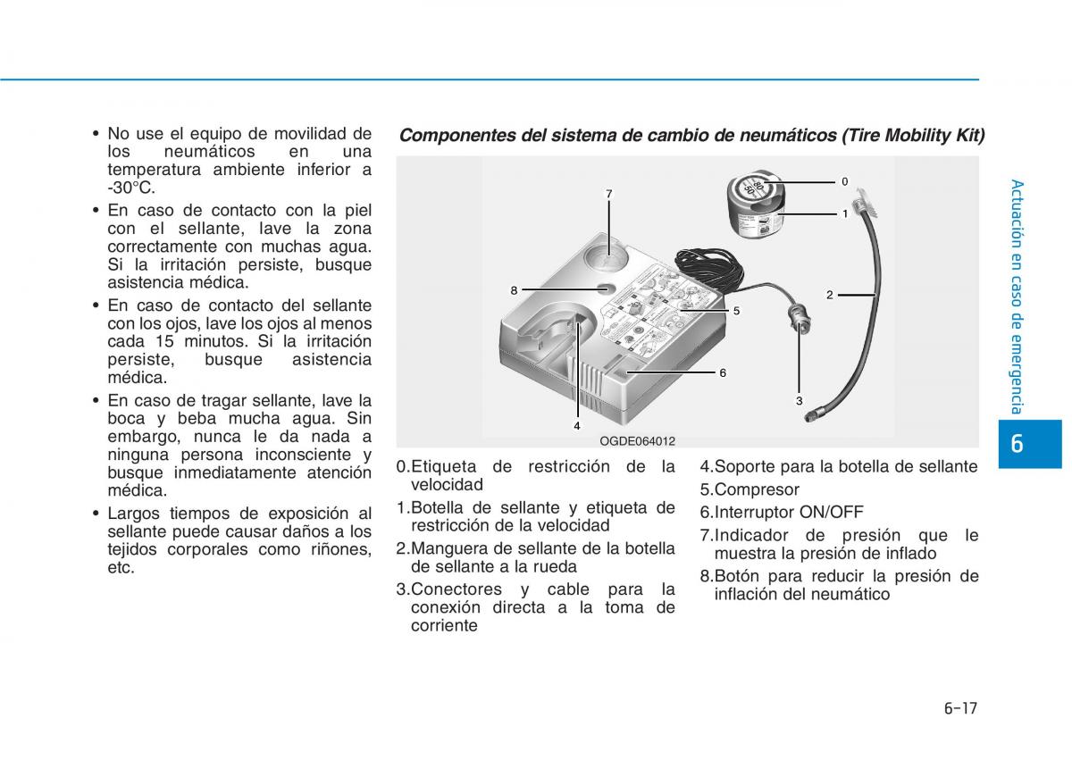 Hyundai Ioniq Electric manual del propietario / page 472