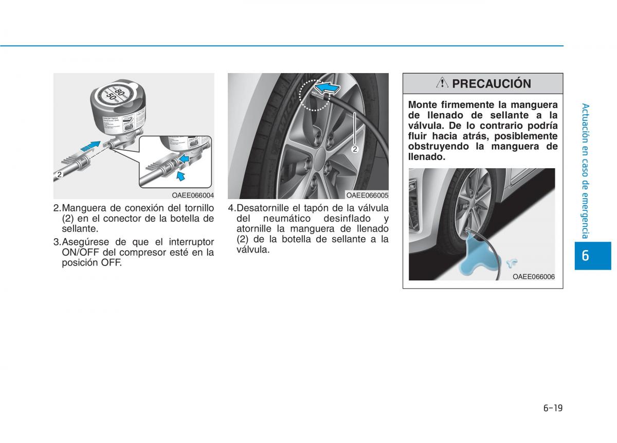 Hyundai Ioniq Electric manual del propietario / page 474