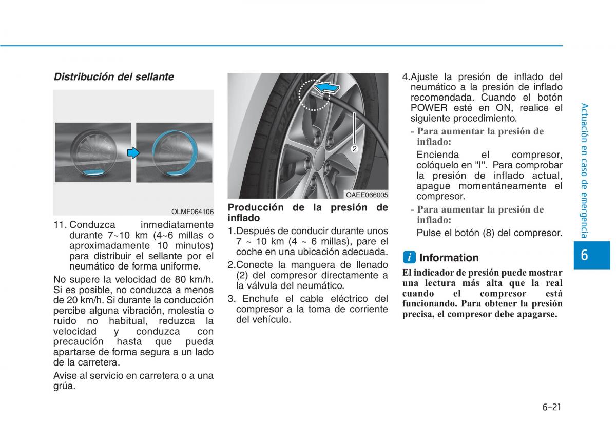 Hyundai Ioniq Electric manual del propietario / page 476