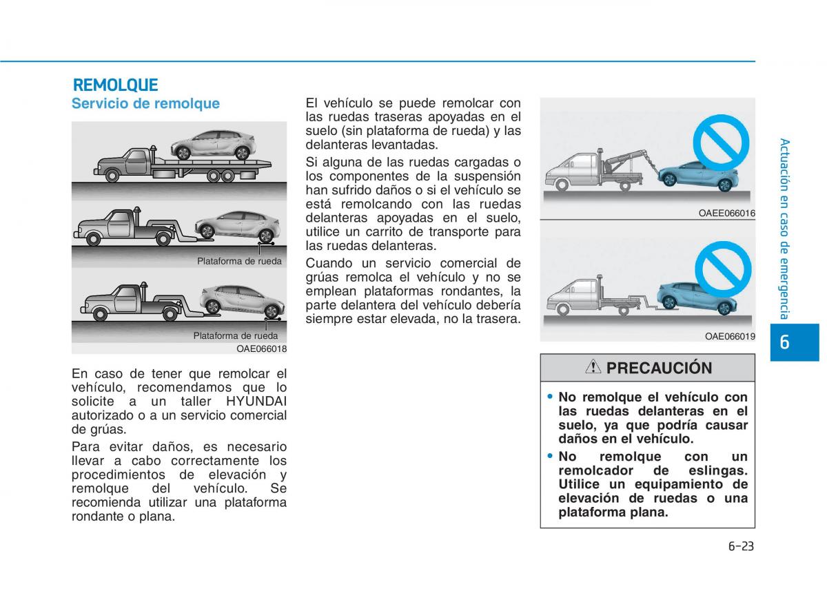 Hyundai Ioniq Electric manual del propietario / page 478