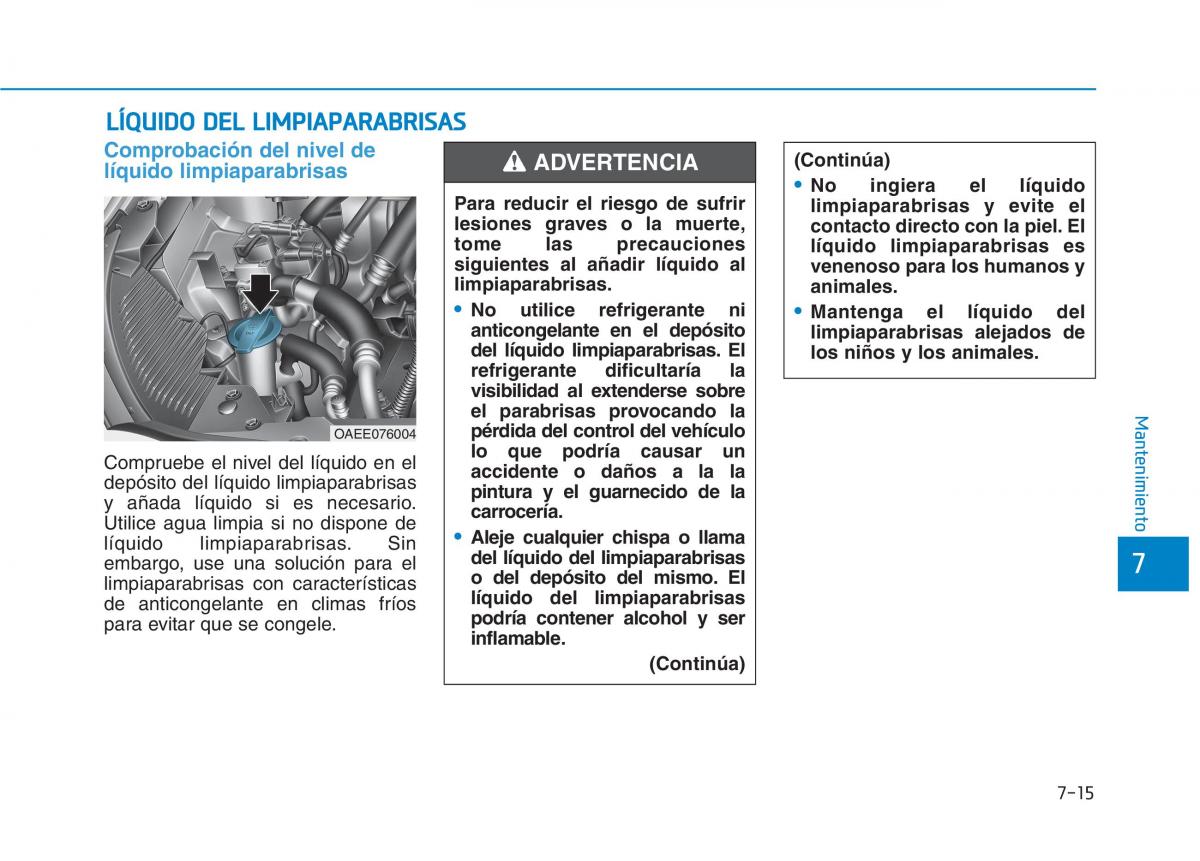 Hyundai Ioniq Electric manual del propietario / page 496