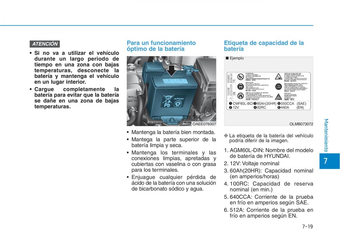 Hyundai Ioniq Electric manual del propietario / page 500