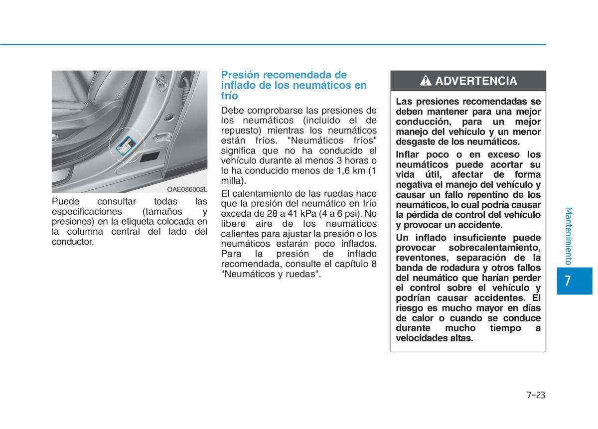 Hyundai Ioniq Electric manual del propietario / page 504