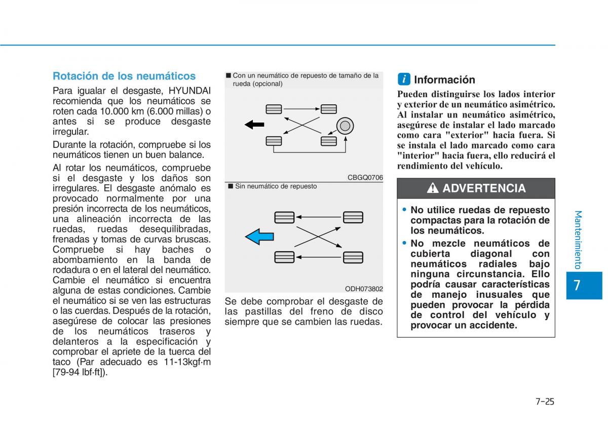 Hyundai Ioniq Electric manual del propietario / page 506