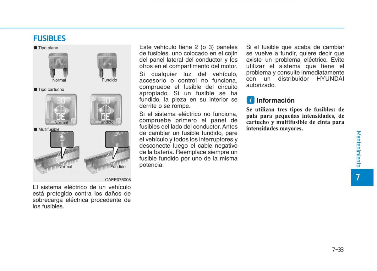 Hyundai Ioniq Electric manual del propietario / page 514