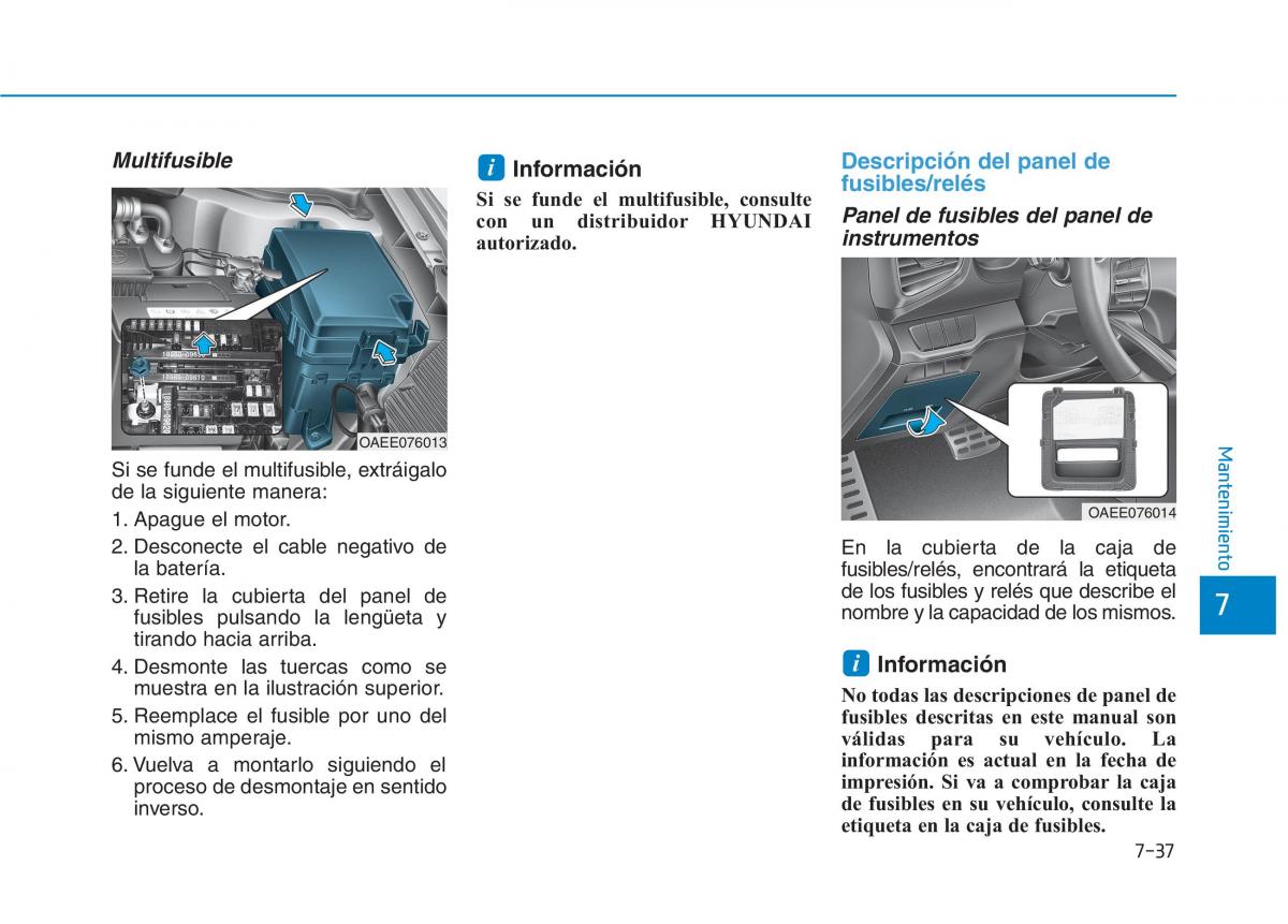 Hyundai Ioniq Electric manual del propietario / page 518