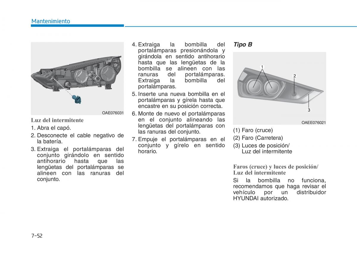 Hyundai Ioniq Electric manual del propietario / page 533