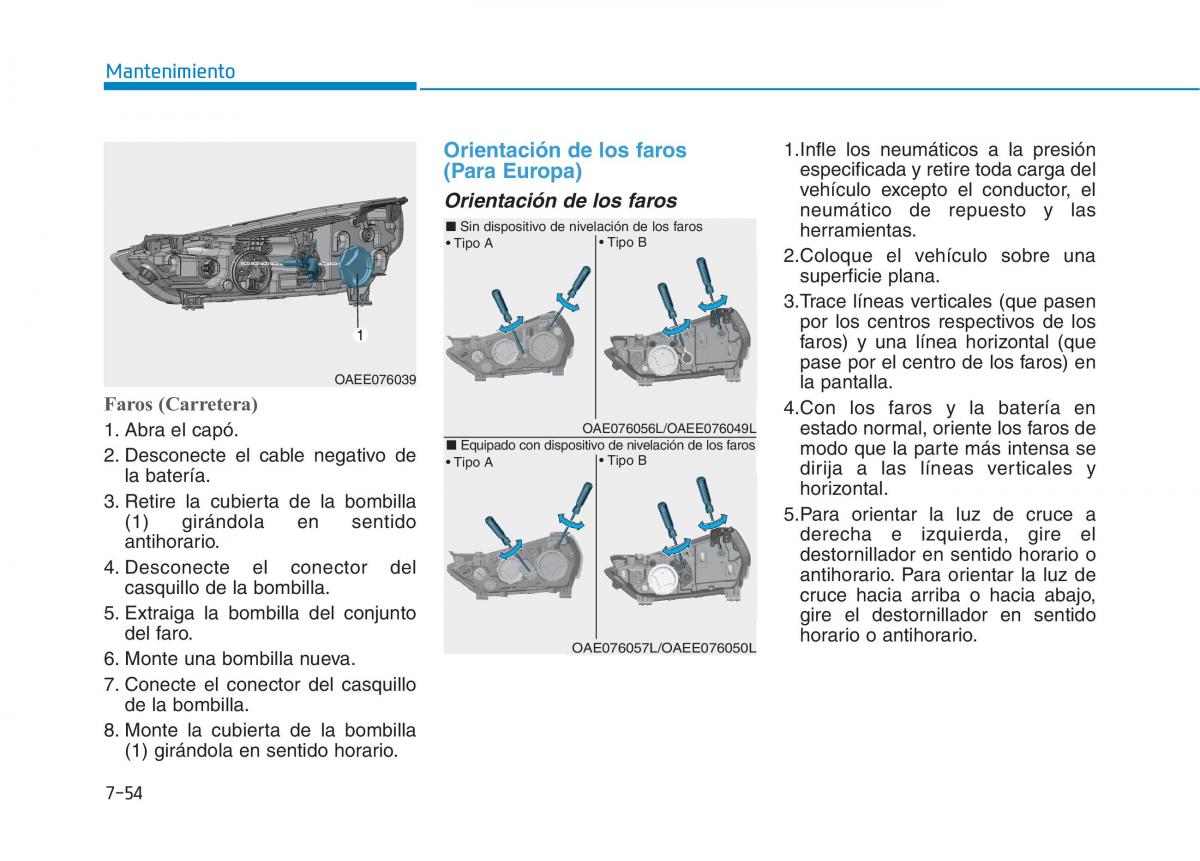 Hyundai Ioniq Electric manual del propietario / page 535