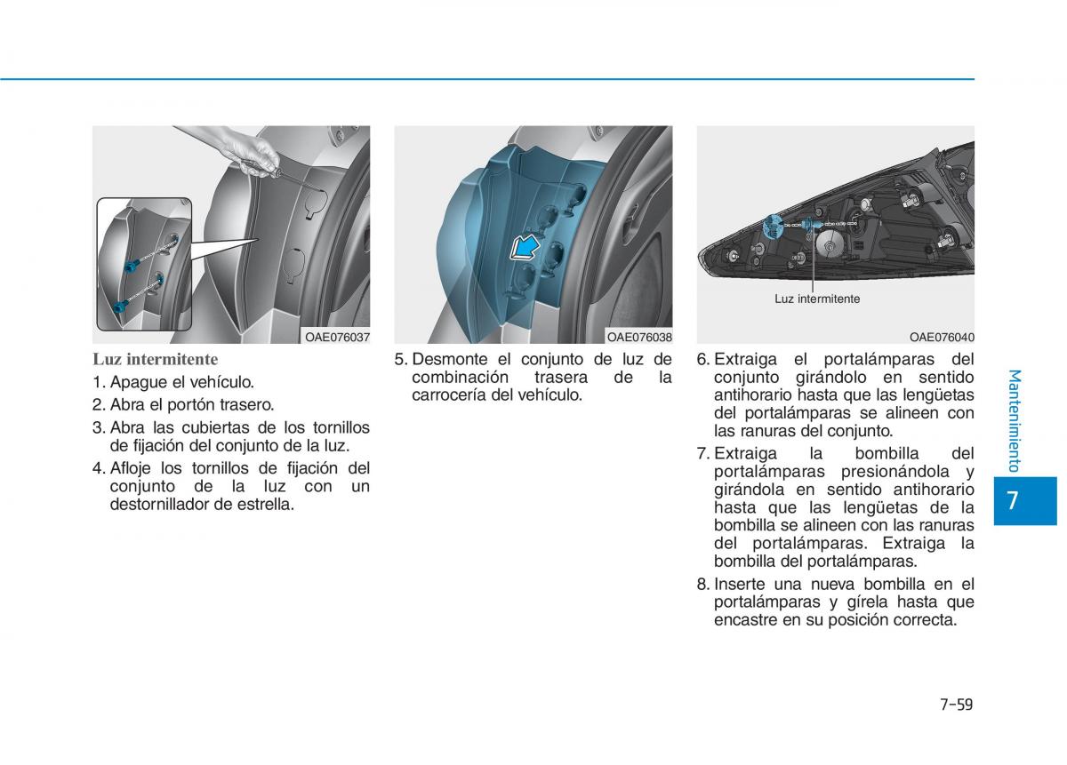 Hyundai Ioniq Electric manual del propietario / page 540