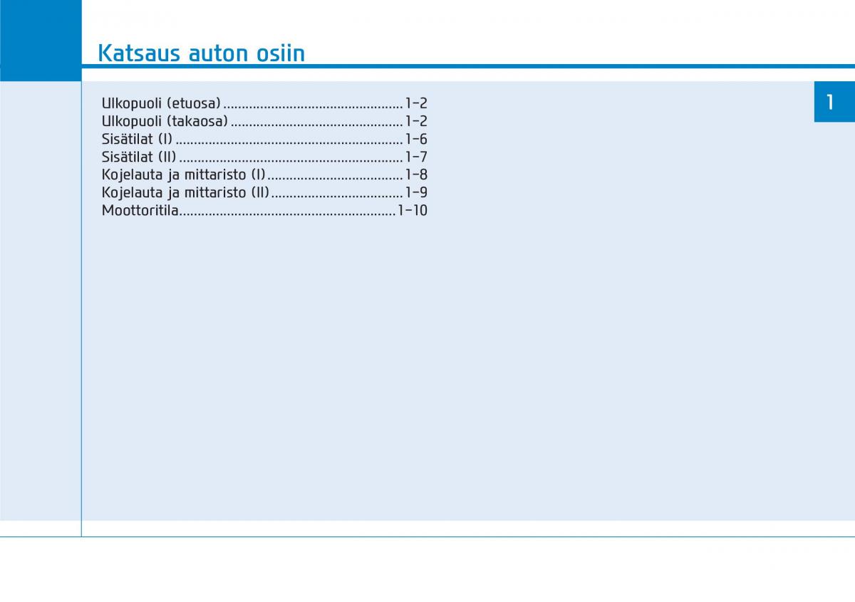 Hyundai Ioniq Electric omistajan kasikirja / page 89