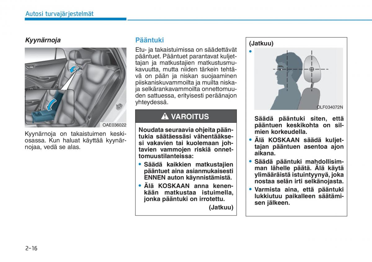 Hyundai Ioniq Electric omistajan kasikirja / page 114