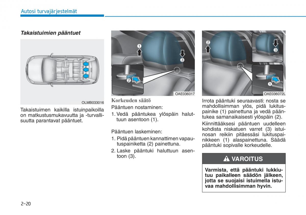 Hyundai Ioniq Electric omistajan kasikirja / page 118