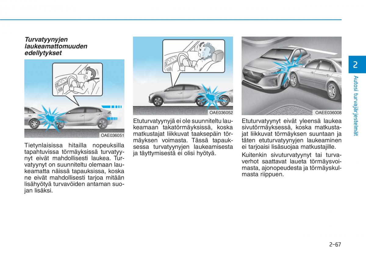 Hyundai Ioniq Electric omistajan kasikirja / page 165