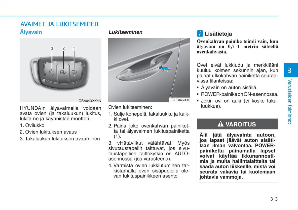 Hyundai Ioniq Electric omistajan kasikirja / page 172