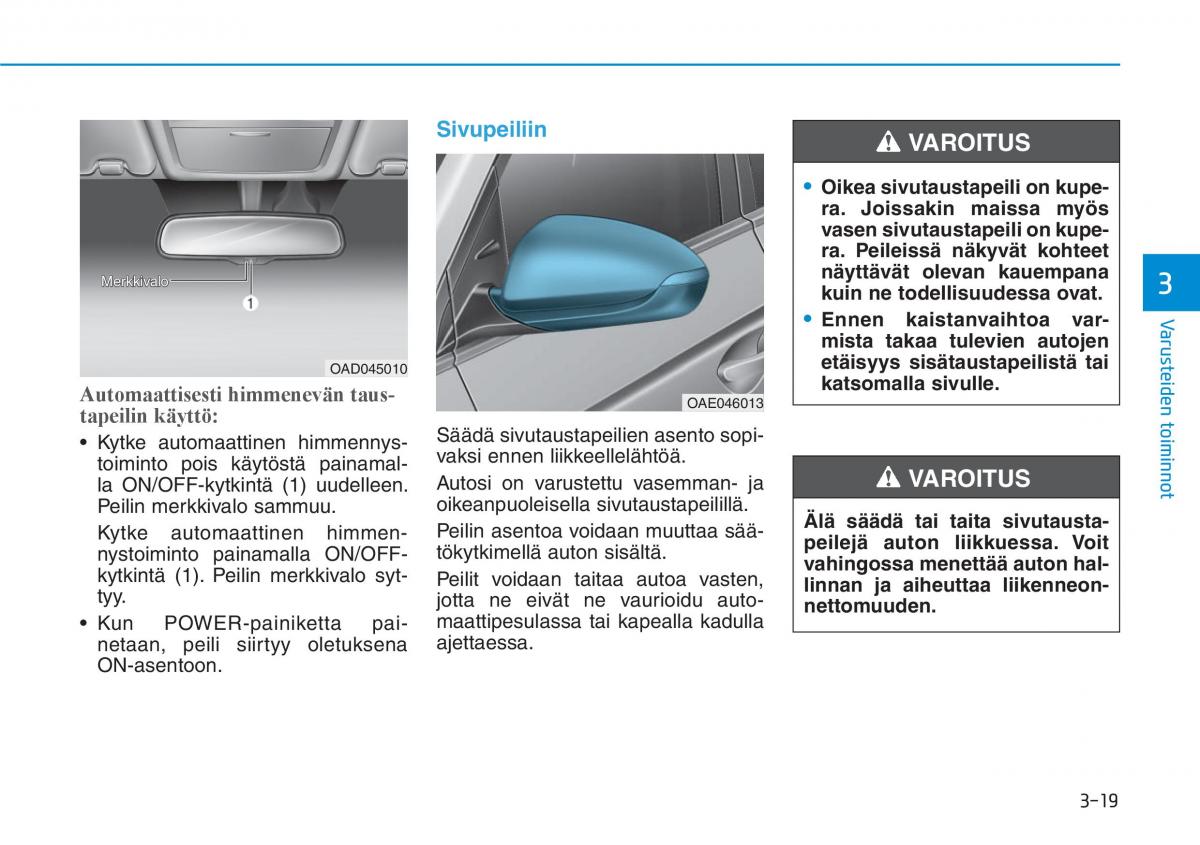 Hyundai Ioniq Electric omistajan kasikirja / page 188