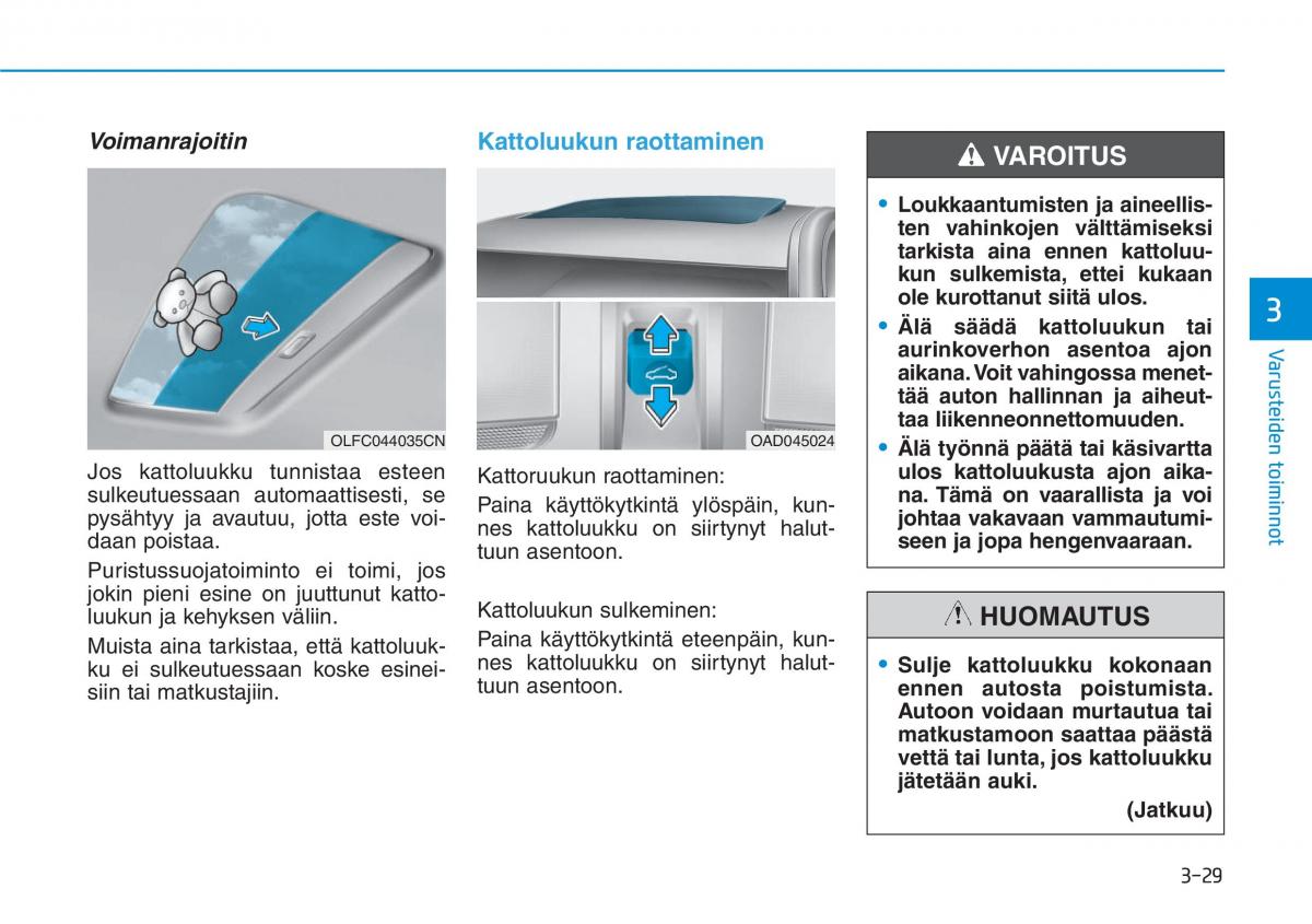 Hyundai Ioniq Electric omistajan kasikirja / page 198