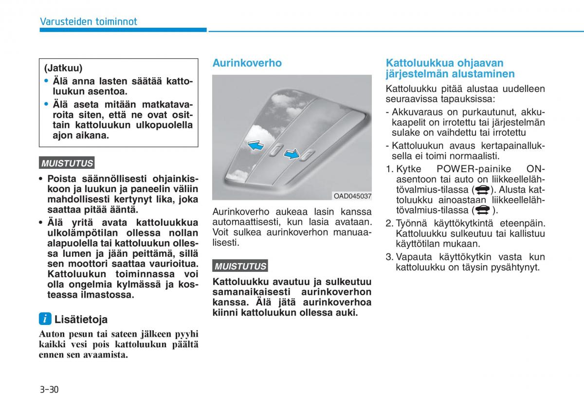 Hyundai Ioniq Electric omistajan kasikirja / page 199