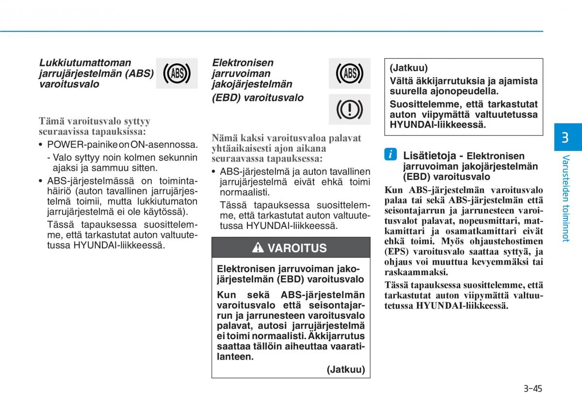 Hyundai Ioniq Electric omistajan kasikirja / page 214