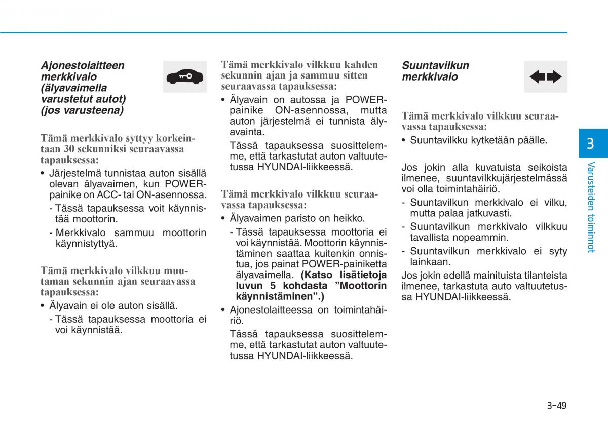 Hyundai Ioniq Electric omistajan kasikirja / page 218