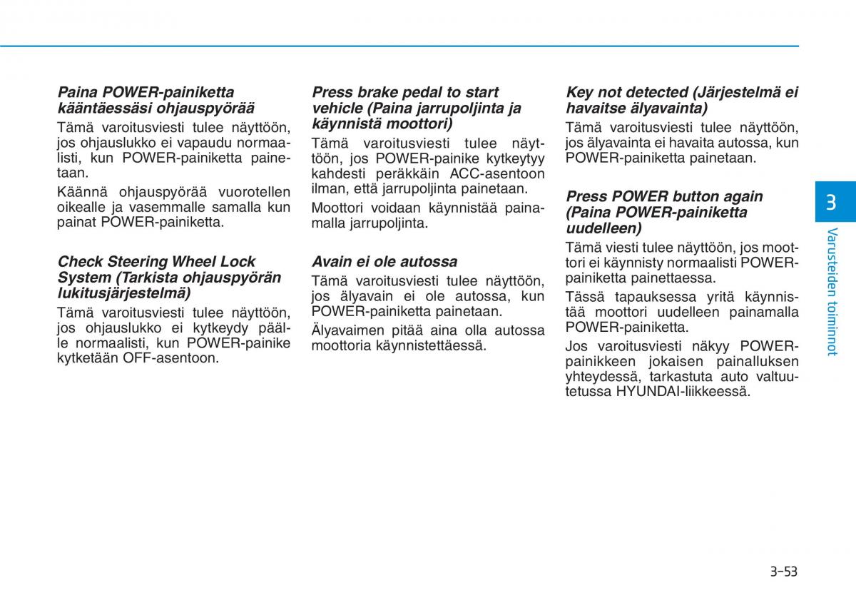 Hyundai Ioniq Electric omistajan kasikirja / page 222