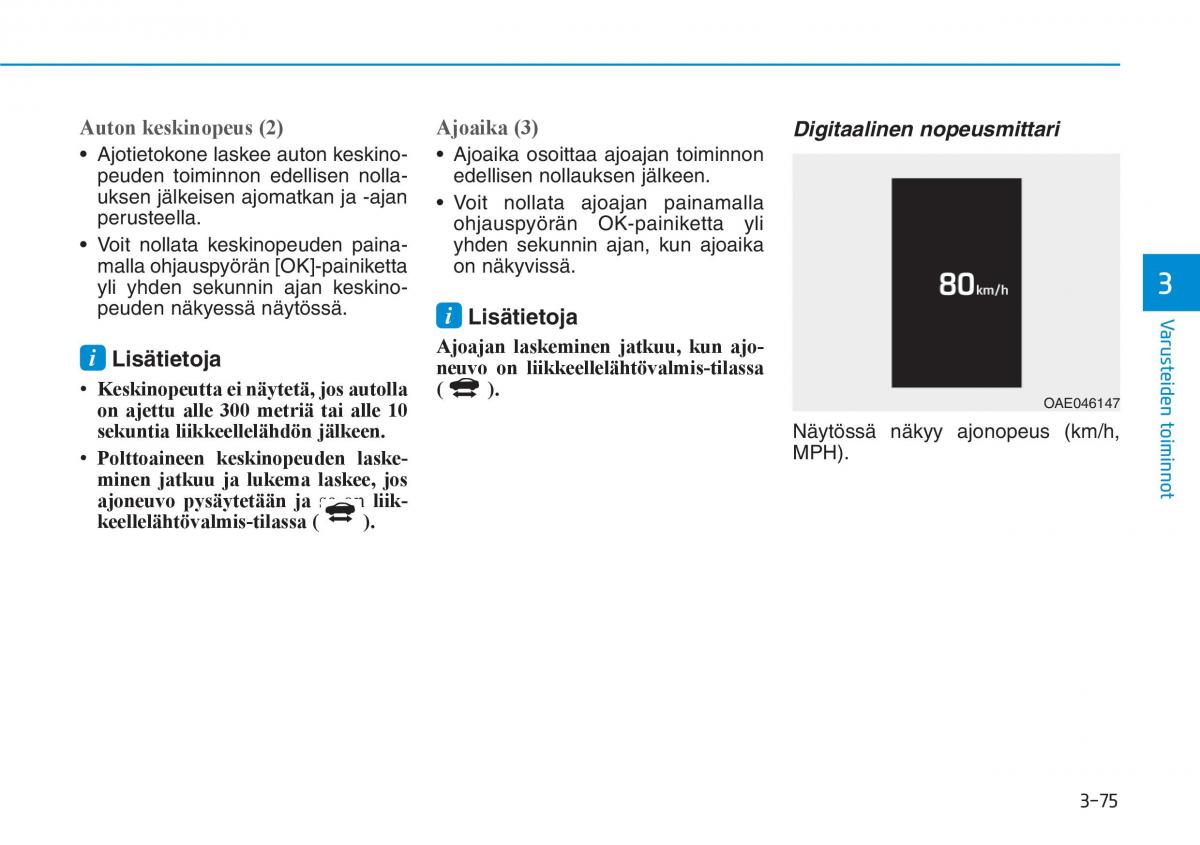 Hyundai Ioniq Electric omistajan kasikirja / page 244