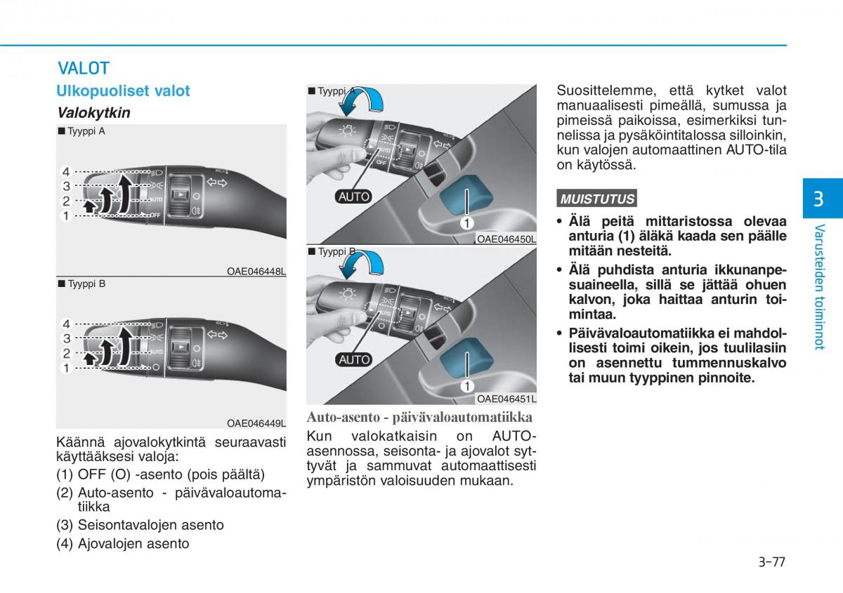 Hyundai Ioniq Electric omistajan kasikirja / page 246