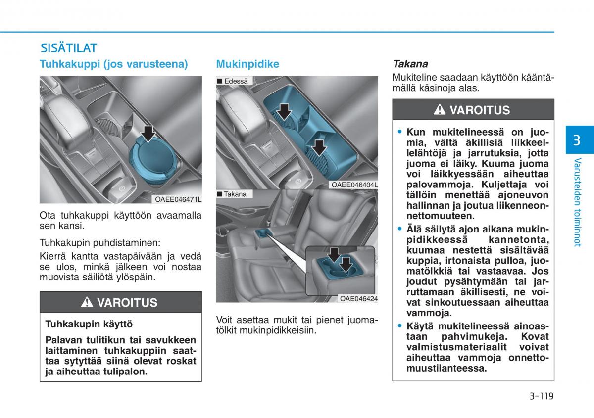 Hyundai Ioniq Electric omistajan kasikirja / page 288