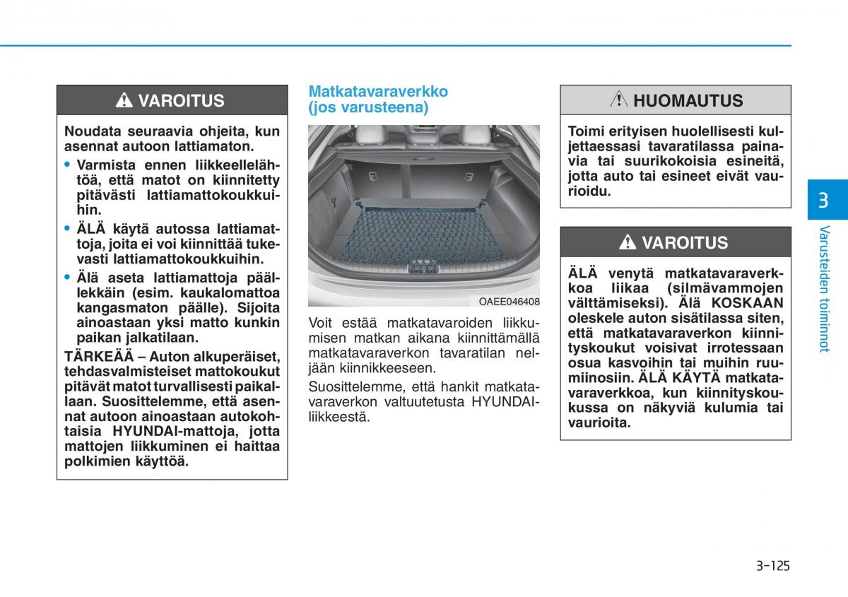 Hyundai Ioniq Electric omistajan kasikirja / page 294