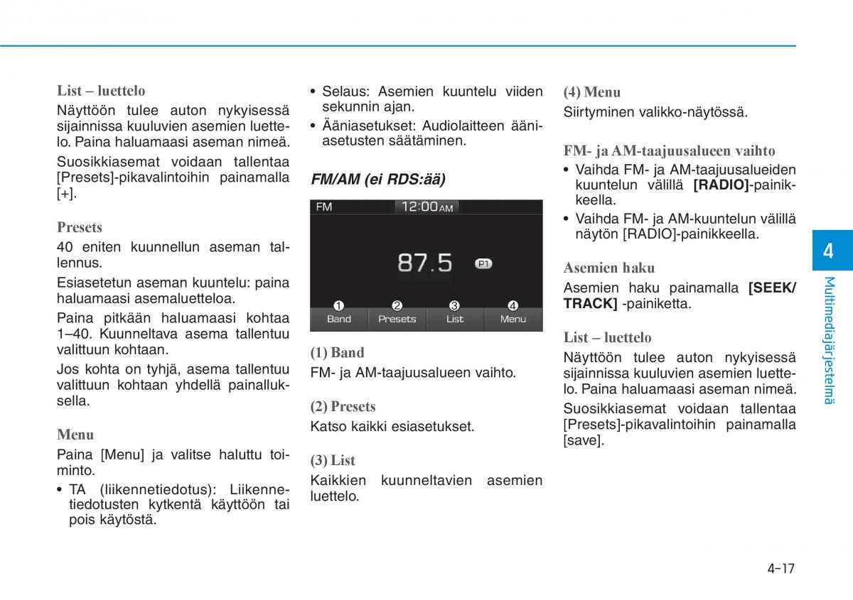 Hyundai Ioniq Electric omistajan kasikirja / page 313