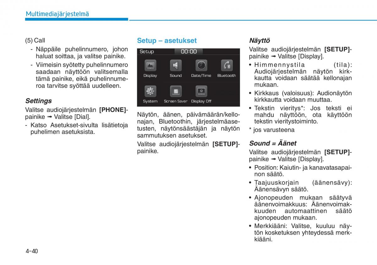 Hyundai Ioniq Electric omistajan kasikirja / page 336