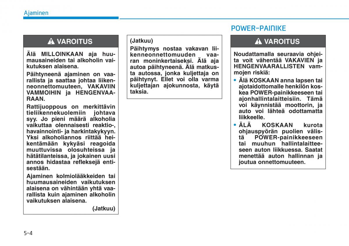 Hyundai Ioniq Electric omistajan kasikirja / page 343