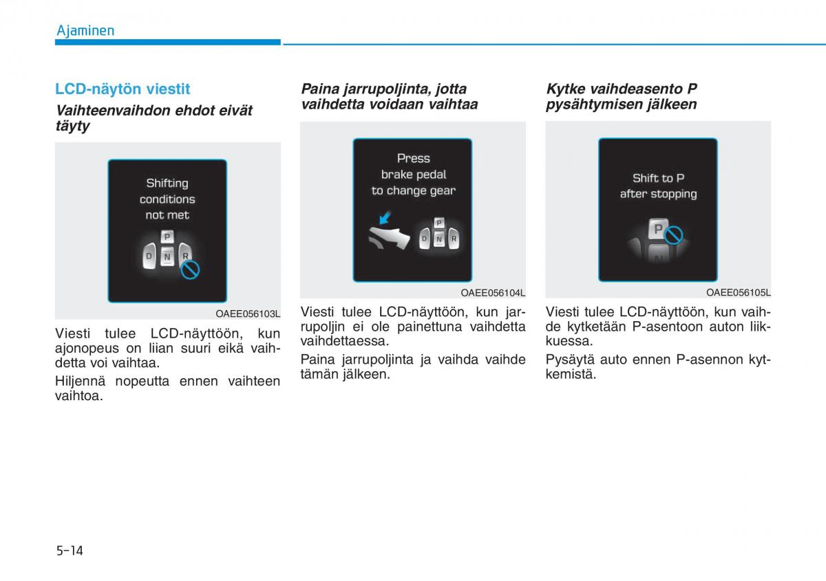 Hyundai Ioniq Electric omistajan kasikirja / page 353