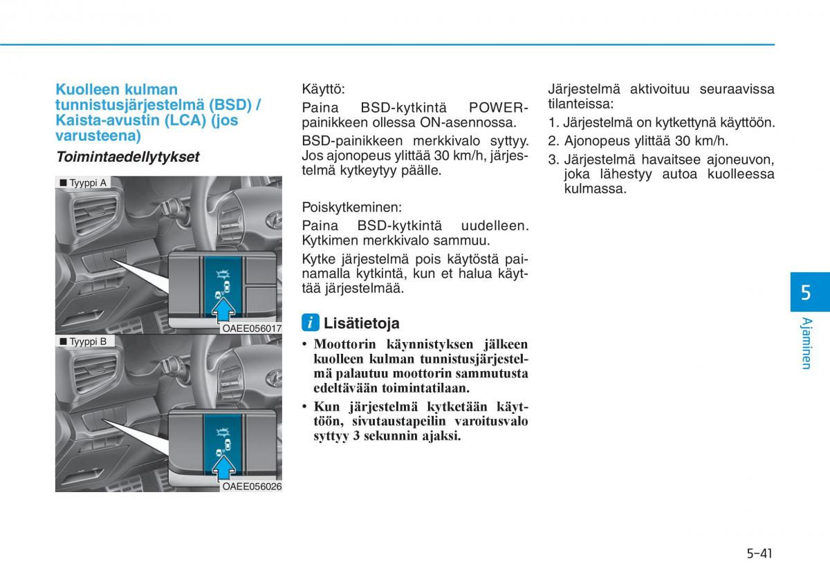 Hyundai Ioniq Electric omistajan kasikirja / page 380