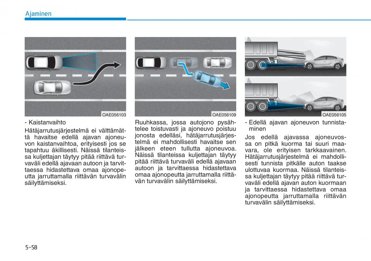 Hyundai Ioniq Electric omistajan kasikirja / page 397