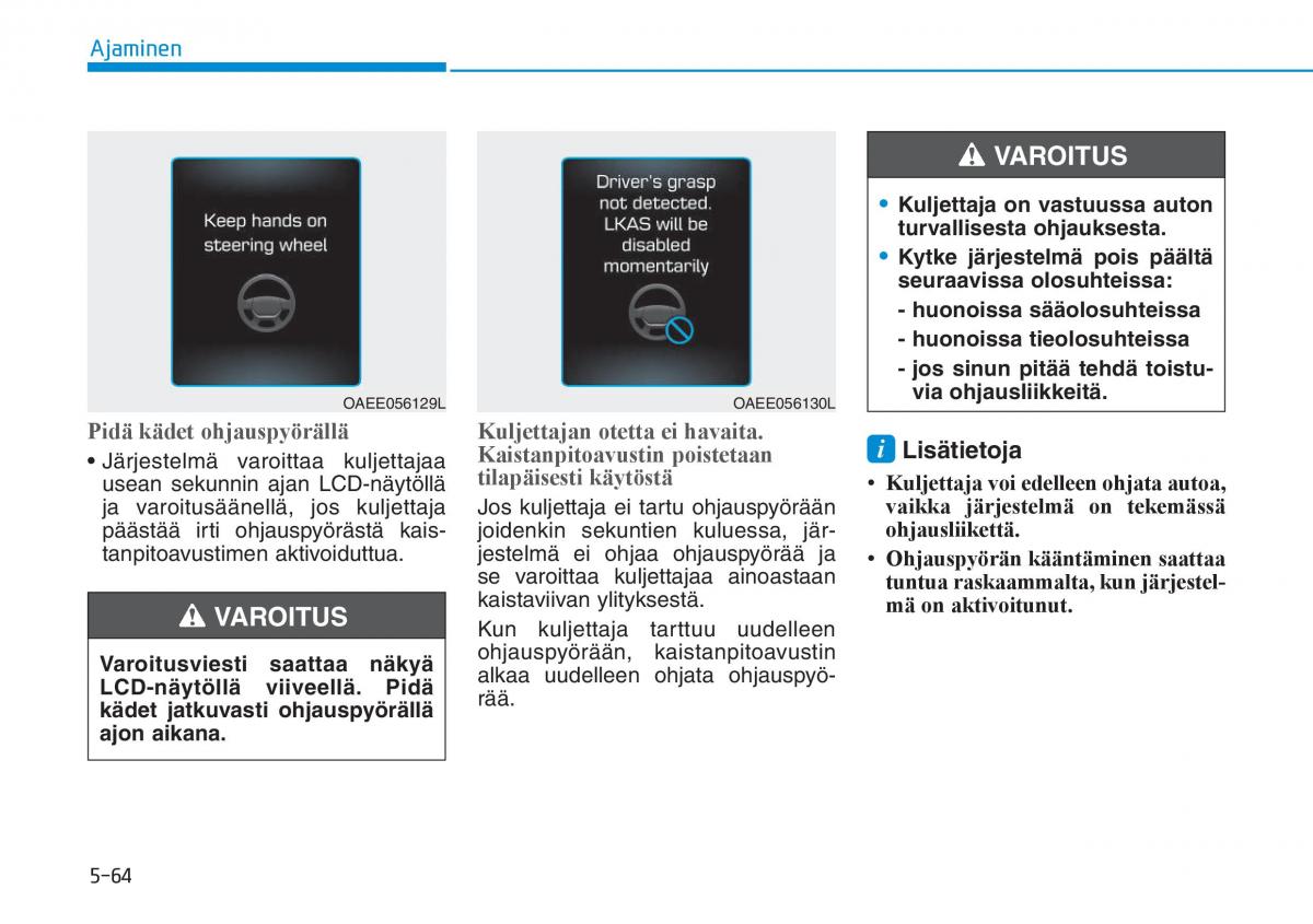 Hyundai Ioniq Electric omistajan kasikirja / page 403