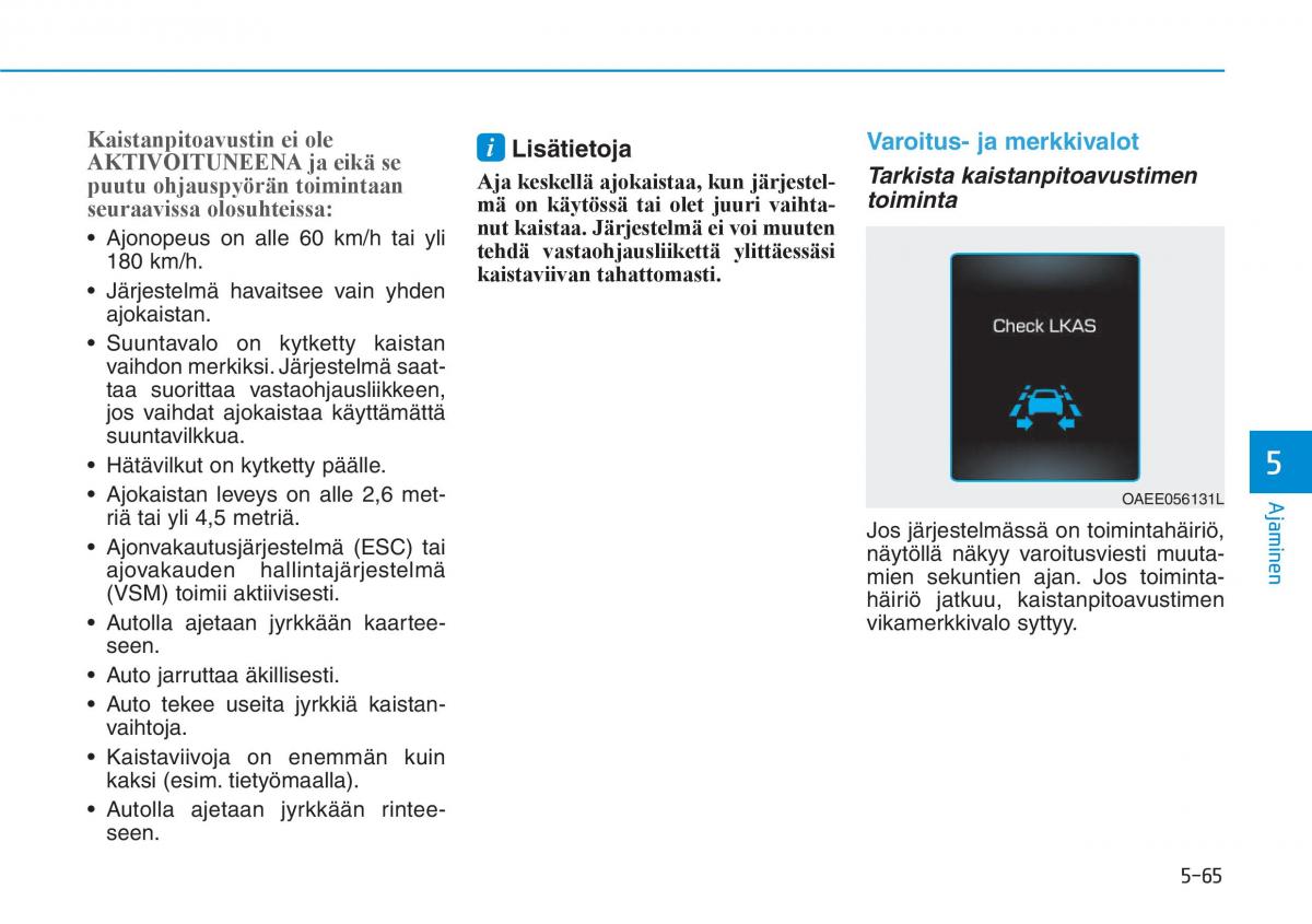 Hyundai Ioniq Electric omistajan kasikirja / page 404