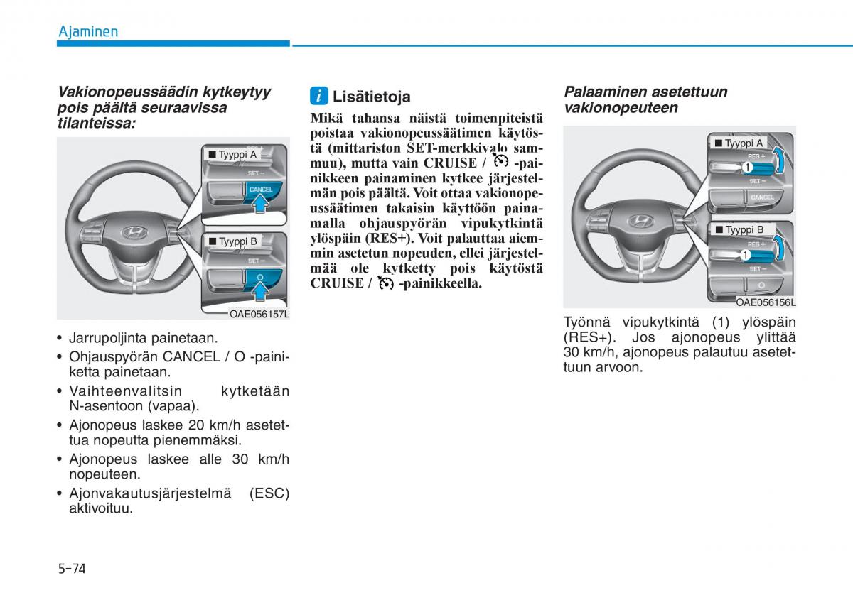 Hyundai Ioniq Electric omistajan kasikirja / page 413