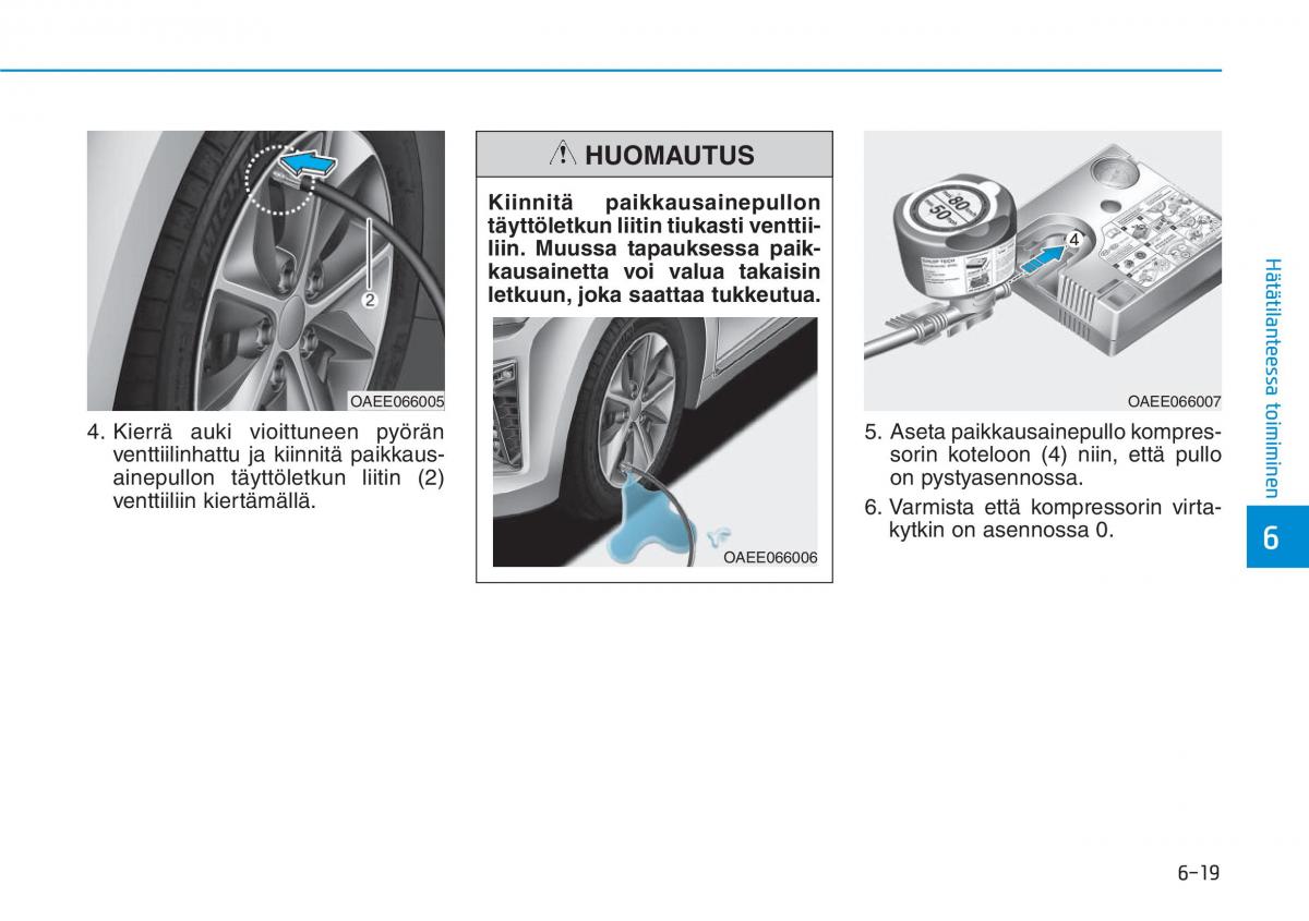 Hyundai Ioniq Electric omistajan kasikirja / page 460