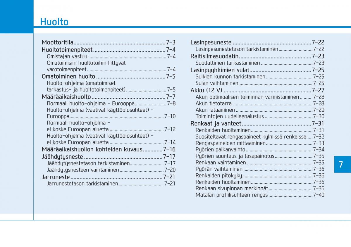 Hyundai Ioniq Electric omistajan kasikirja / page 467