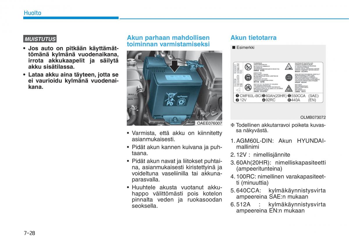 Hyundai Ioniq Electric omistajan kasikirja / page 494