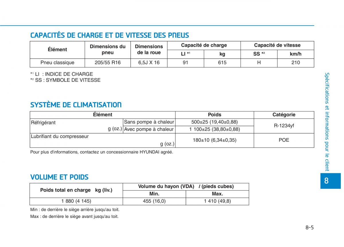 Hyundai Ioniq Electric manuel du proprietaire / page 560