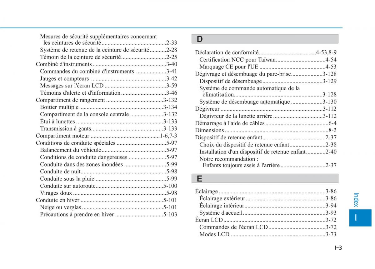 Hyundai Ioniq Electric manuel du proprietaire / page 567