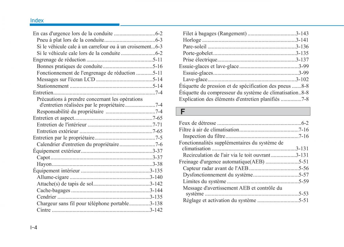 Hyundai Ioniq Electric manuel du proprietaire / page 568